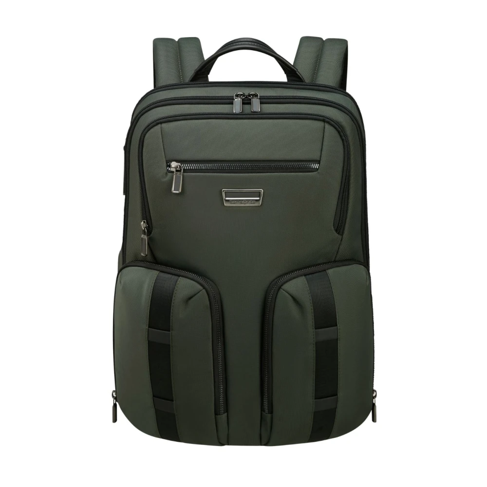 Samsonite Urban-Eye Stijlvolle Rugzak Green Heren