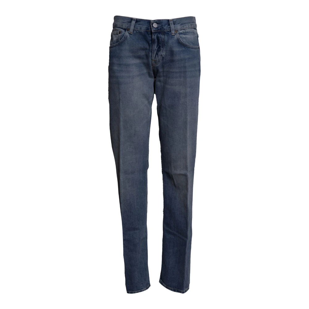 Siviglia Women's Blue Straight Fit Jeans, W26, Five-Pocket Straight Jeans