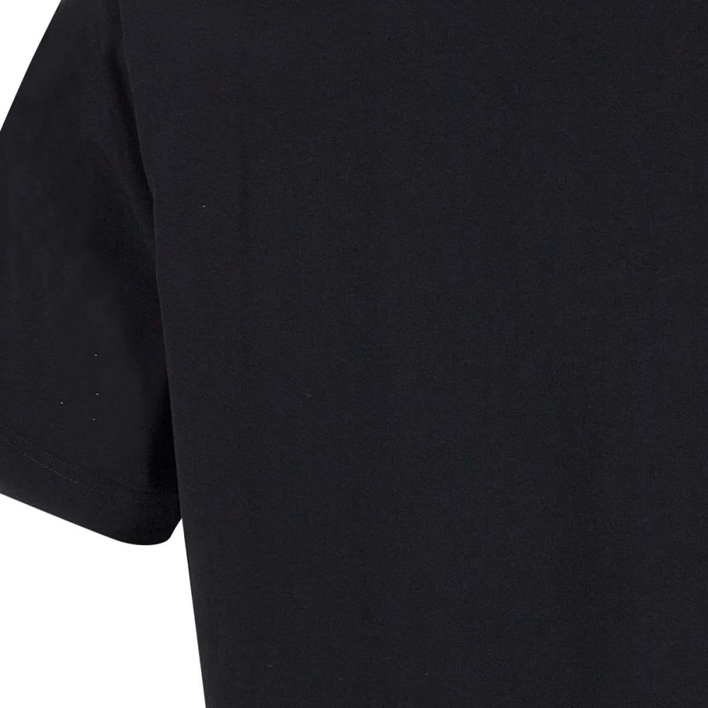 Iceberg Zwart Crew Neck Logo Print T-shirt Black Heren