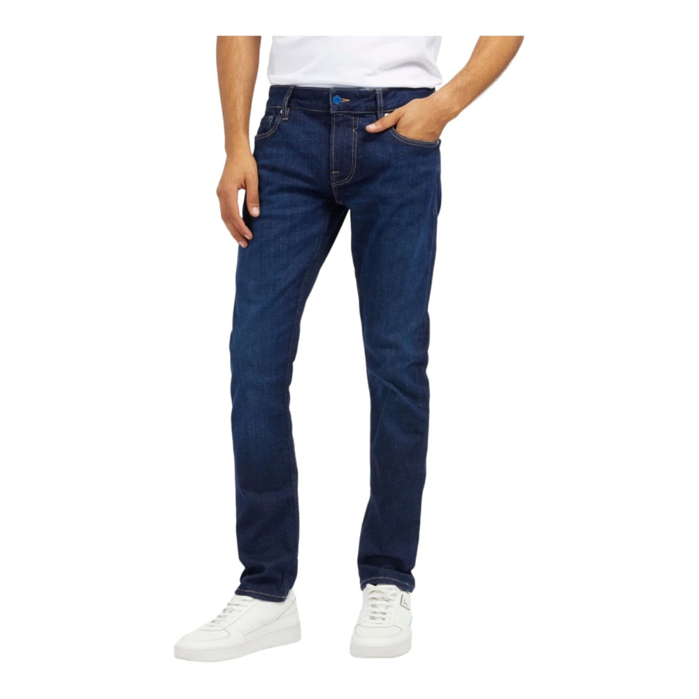 Guess Slim-fit Denim Jeans Blue Heren