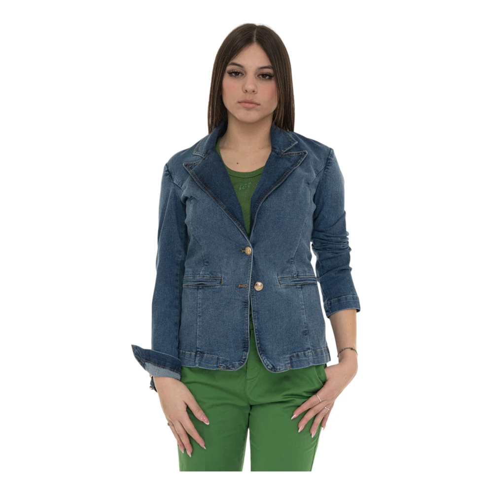 Jackets > Denim Jackets - - Liu Jo - Modalova