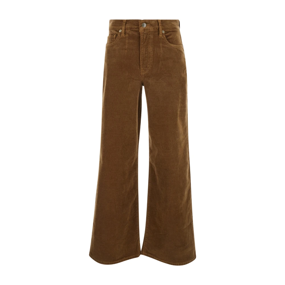 Frame Bruine Slim Palazzo Jeans Brown Dames