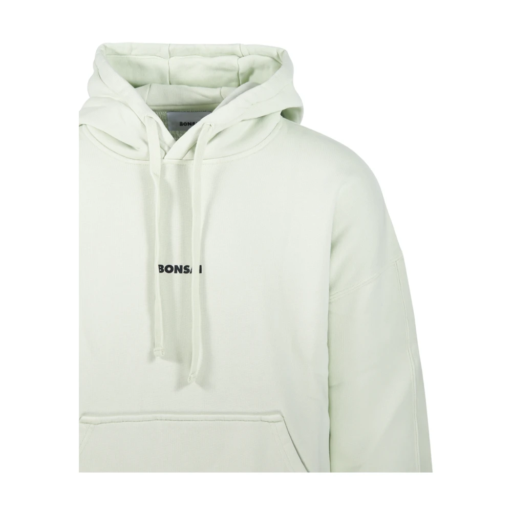 Bonsai Groene Box Logo Hoodie Sweatshirt Green Heren