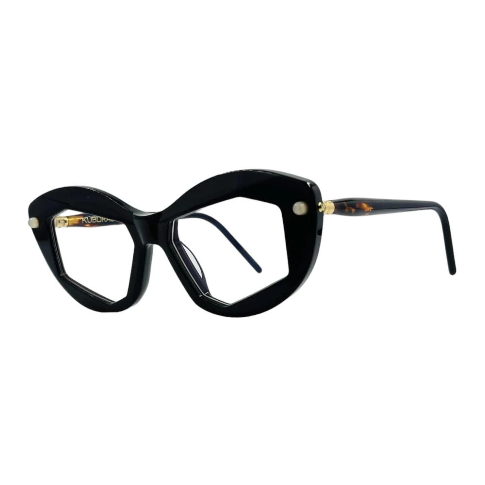 Kuboraum Vlinder Masker Grijs Geel Havana Black Dames