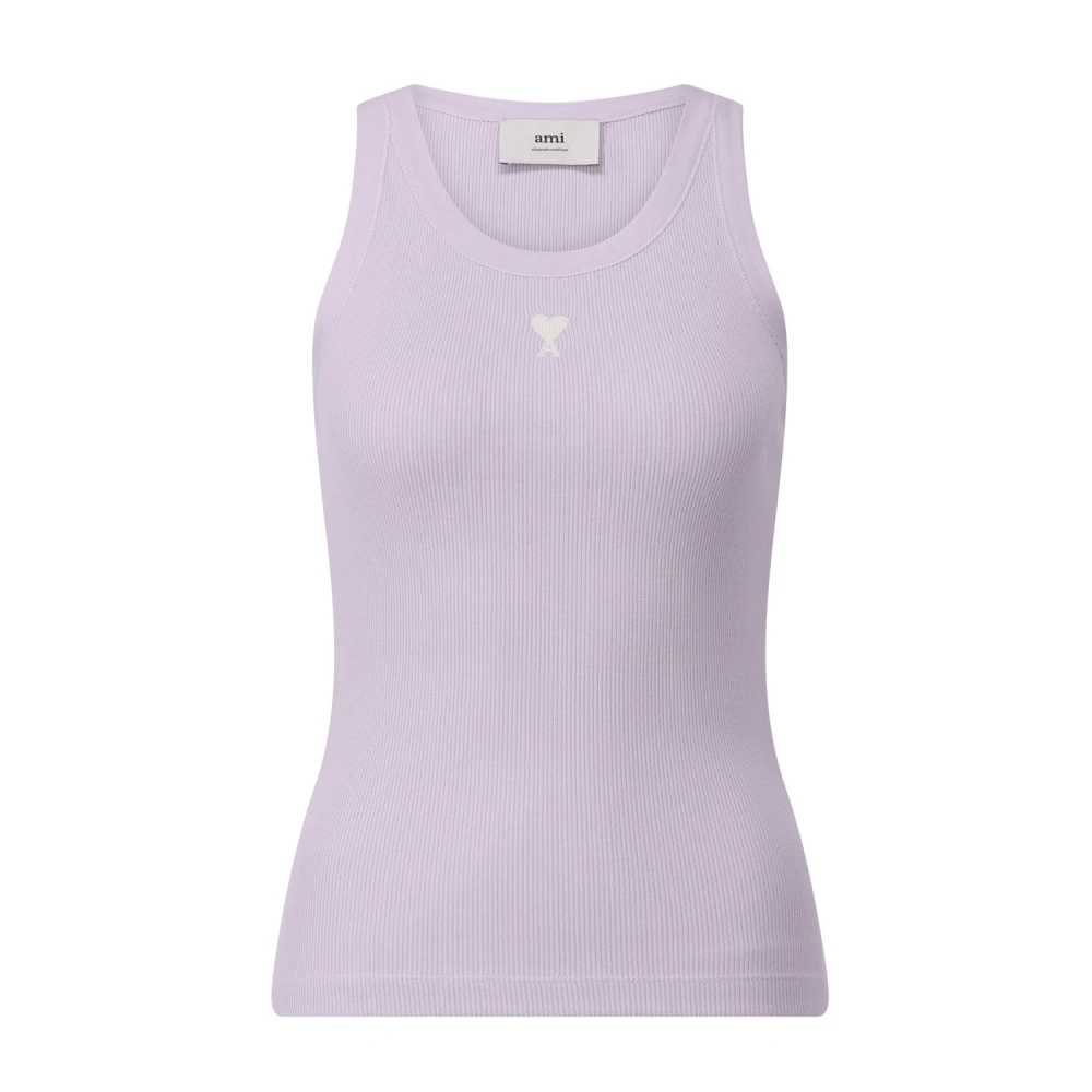 Tops > Sleeveless Tops - - Ami Paris - Modalova