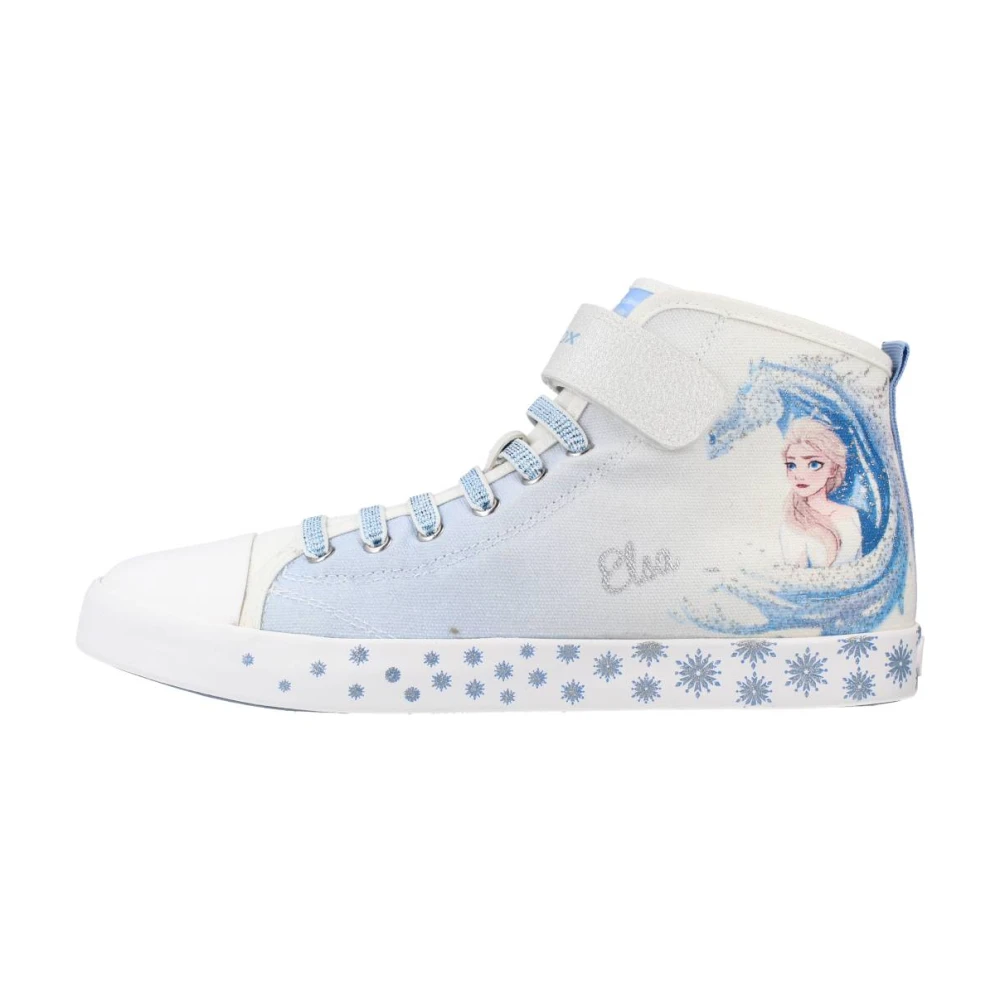 Geox Vrouw Wit Ciak Girl D Sneakers