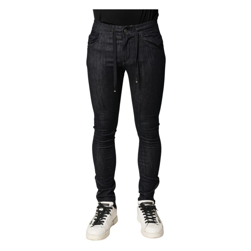 Dolce & Gabbana Men's Black Skinny Jeans - Slim Fit Jeans - S - Jeans