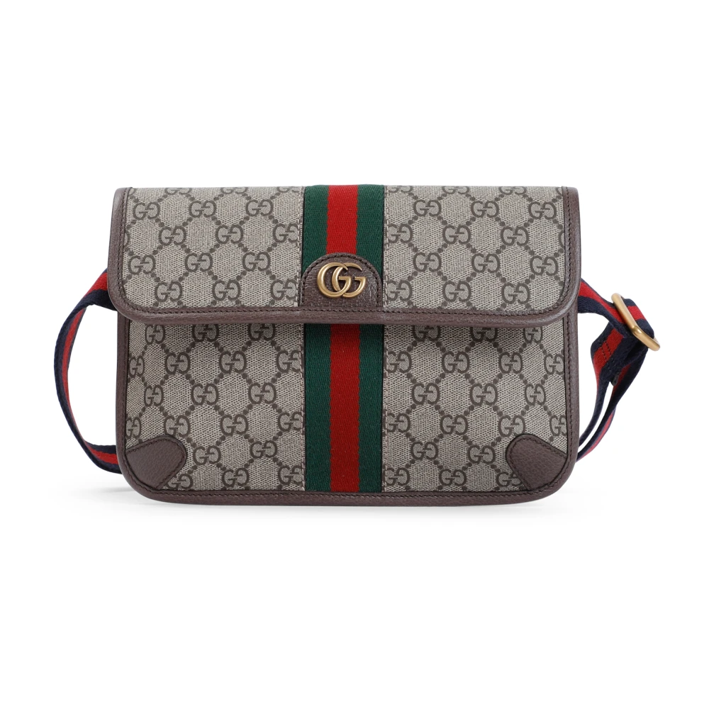 Gucci Stijlvolle heuptas in staal Beige Heren
