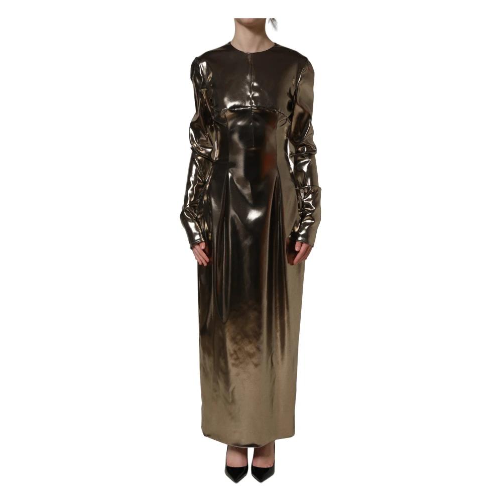 Dolce & Gabbana Vrouw Geel Kleedjes Dames, S, Kleedjes