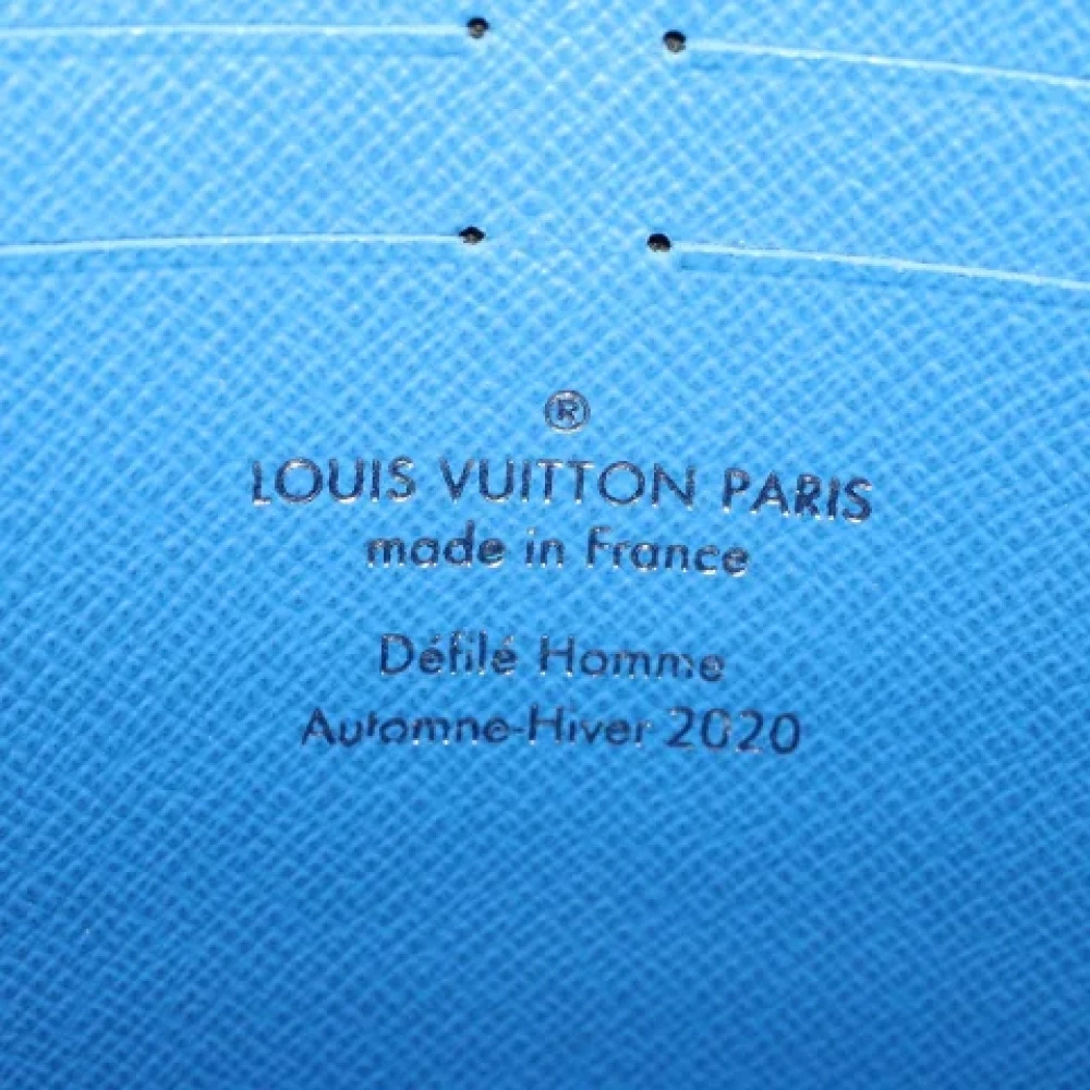 Louis Vuitton Vintage Pre-owned Canvas clutches Blue Dames