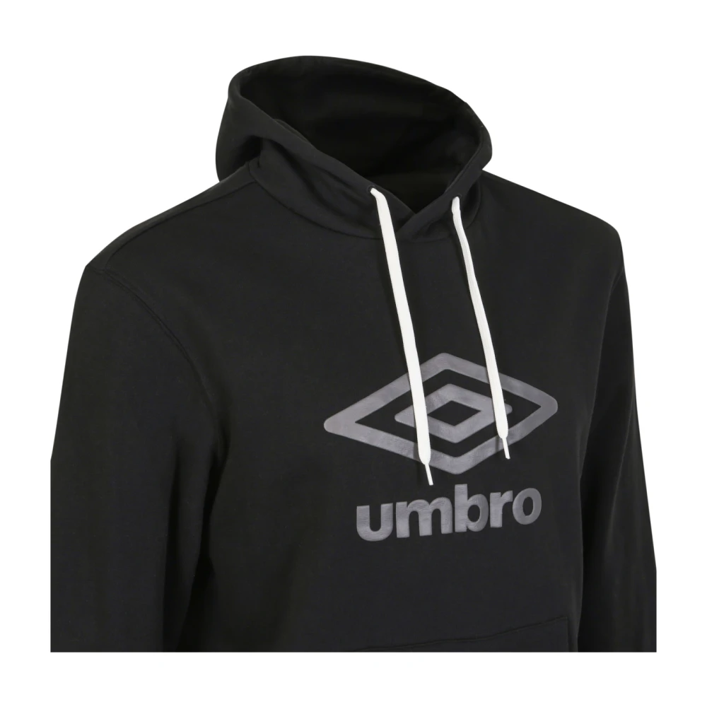 Umbro Tijdloze Logo Hoodie Heren Black Heren