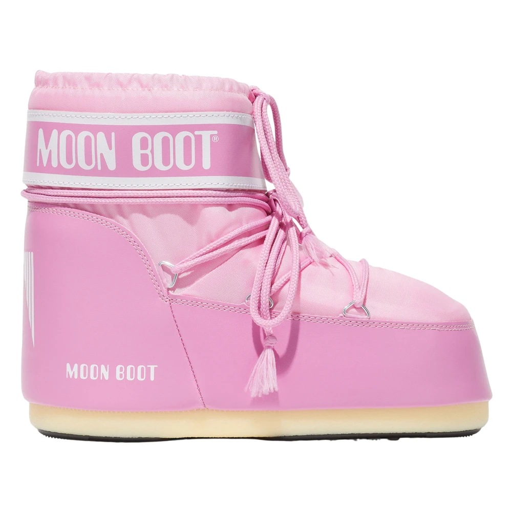 Moon Boot Girls Pink Icon Low Boots Size 39 Eu