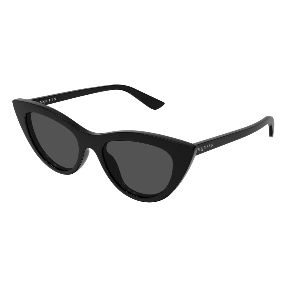 Alexander Mcqueen Cat-Eye Sunglasses - Female - Sunglasses - Black - 53 Mm - Accessories