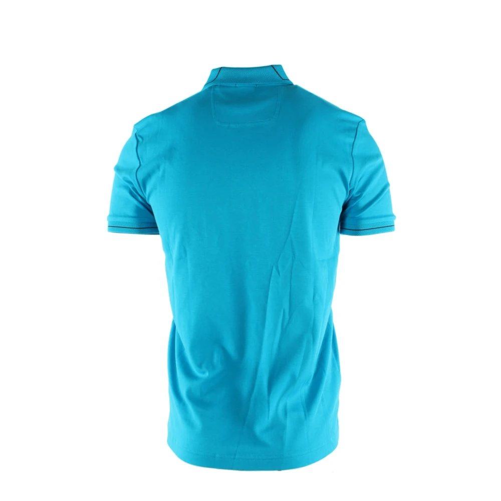 Hugo Boss Slim Fit Blauwe Polo Shirt Blue Heren
