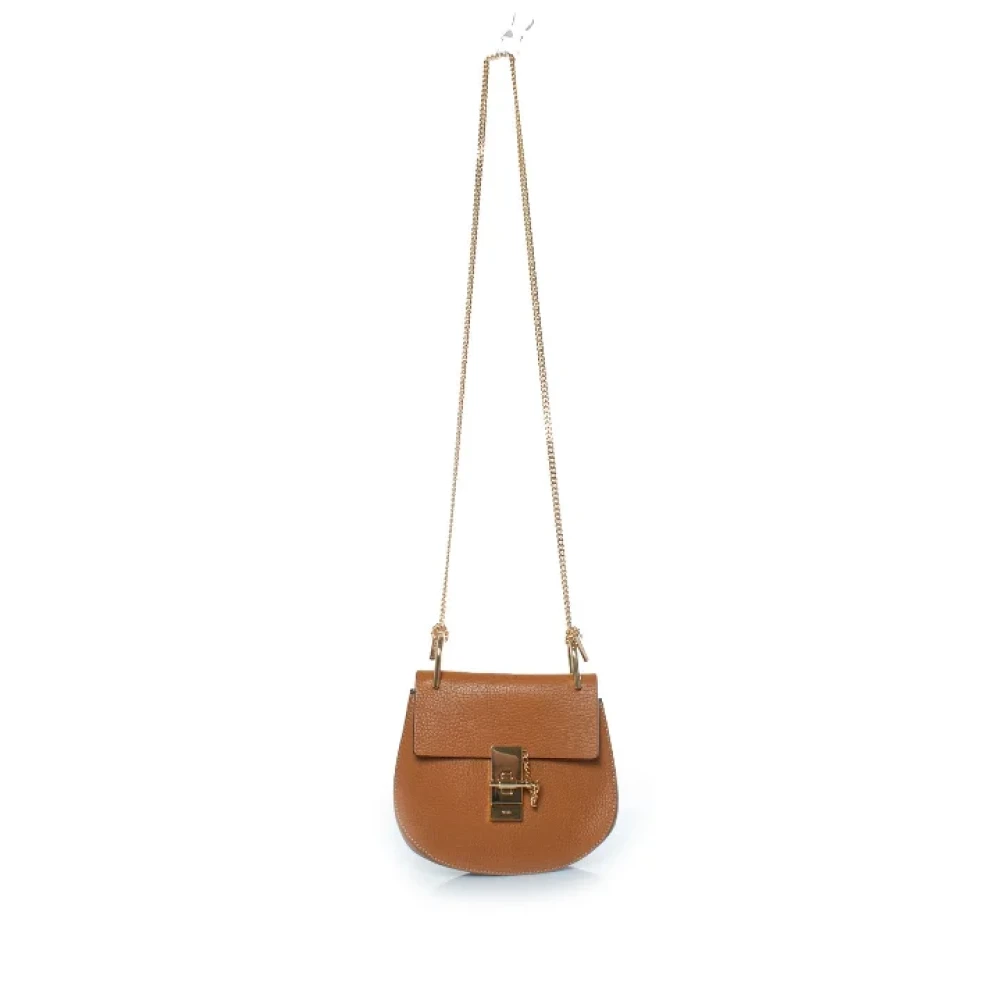 Chloé Pre-owned Leather shoulder-bags Brown Dames
