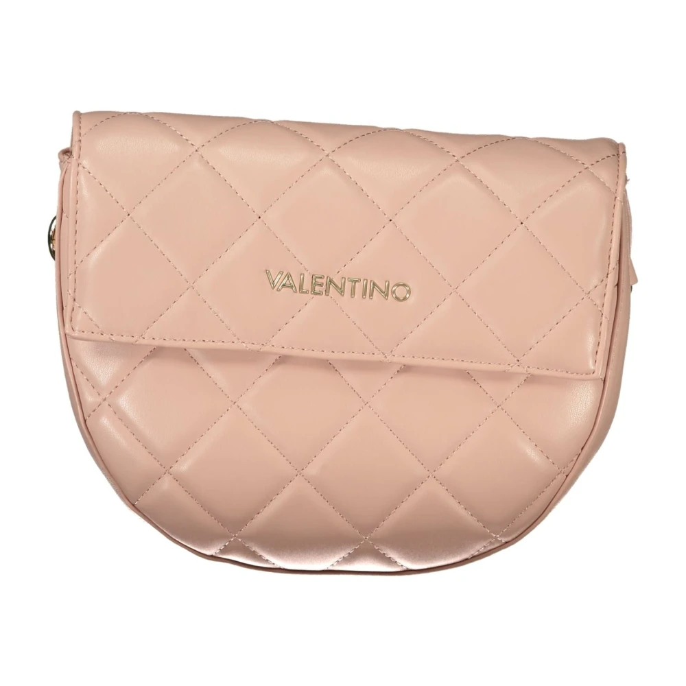 Valentino by Mario Valentino Rosa Crossbody Väska med Dragkedja Pink, Dam