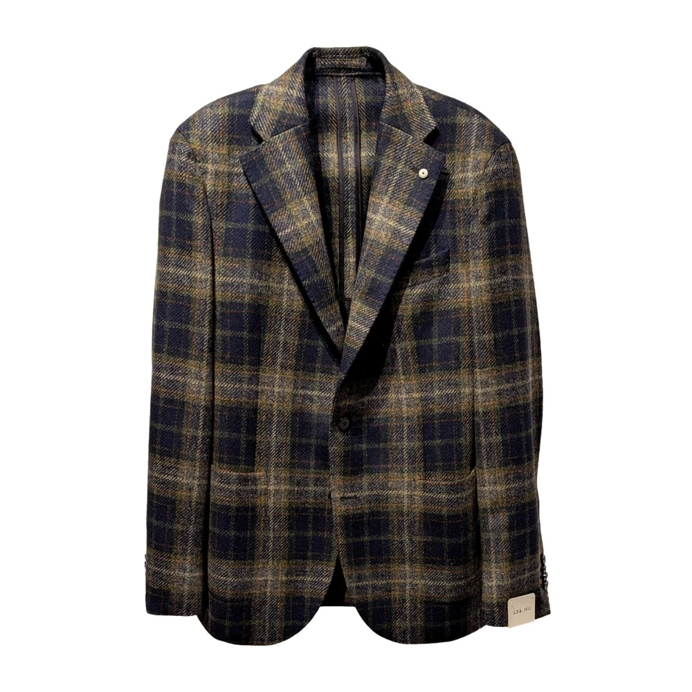 L.b.m. 1911 Men's Multicolor Blazers, L, Americana Corte Sartorial