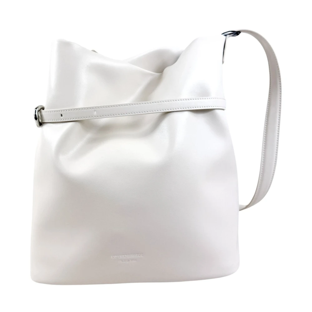 Emporio Armani Donna Bianco Borse, Taglia Unica, New,