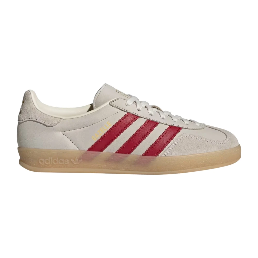Adidas Men's White Gazelle Indoor - Skateboarding - 4 Uk - Sport