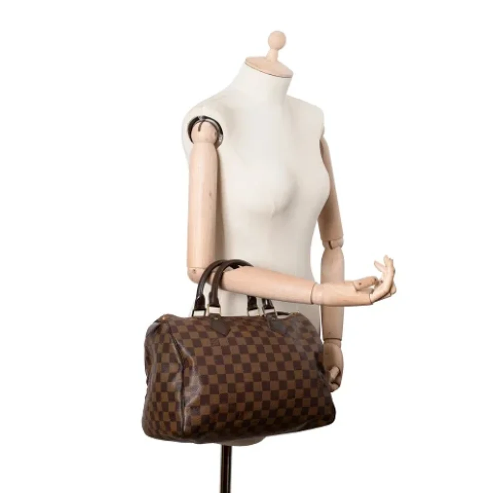 Louis Vuitton Vintage Pre-owned Canvas handbags Brown Dames