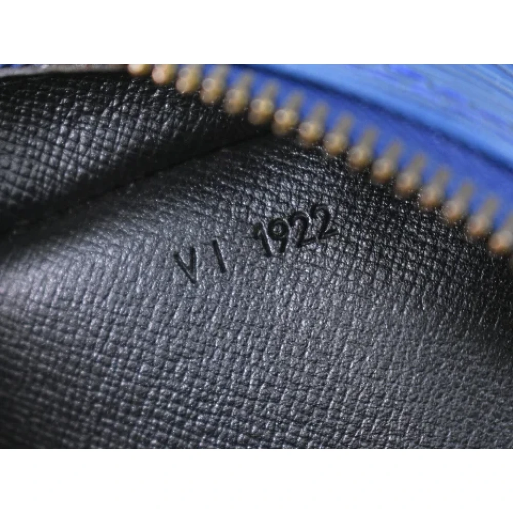Louis Vuitton Vintage Pre-owned Leather louis-vuitton-bags Blue Dames
