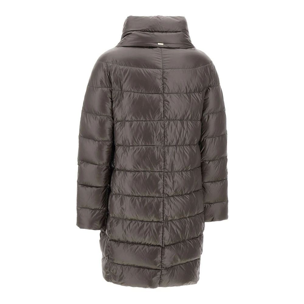 Herno Antracietgrijze Donsjas Eivorm Gray Dames