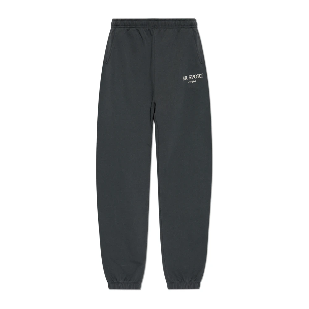 Sporty & Rich Sweatpants uit de New York collectie Gray Unisex