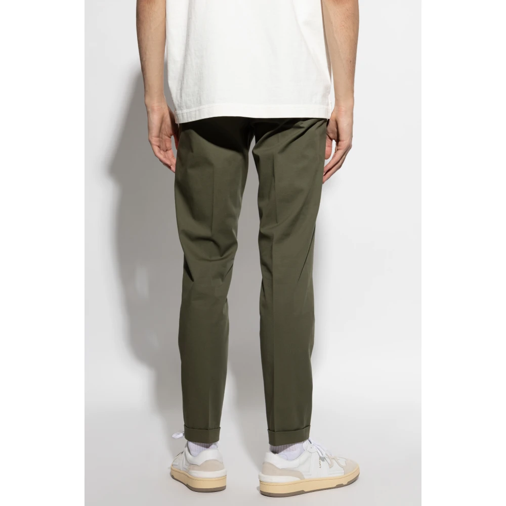 Paul Smith Katoenen broek Green Heren