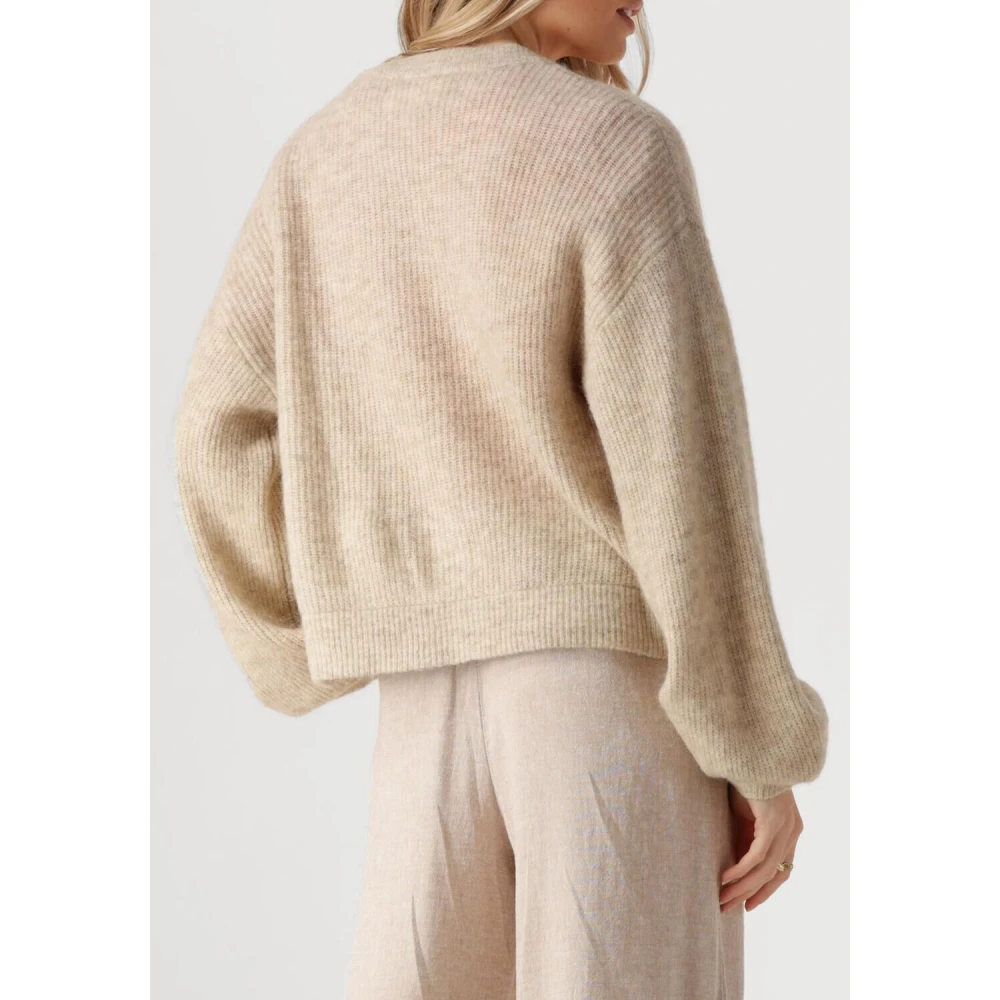 moss copenhagen Beige Cardigan Hope voor Vrouwen Beige Dames
