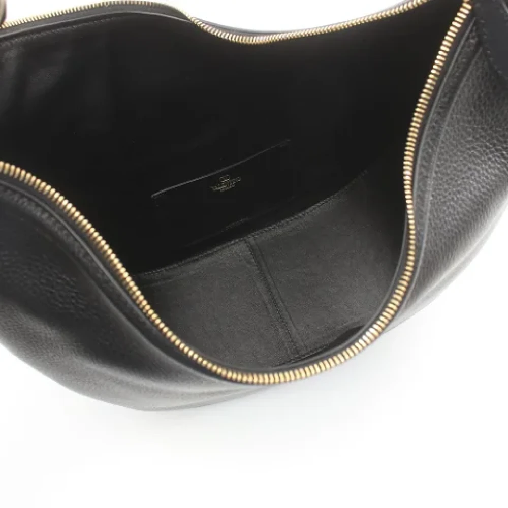 Valentino Vintage Pre-owned Leather handbags Black Dames