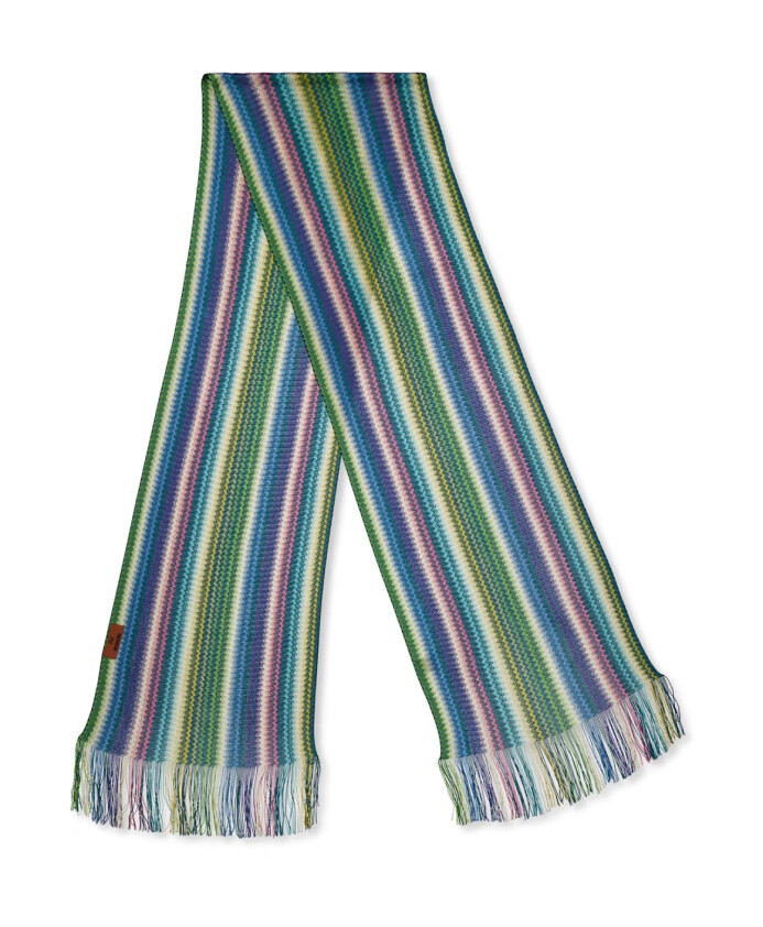 echarpe-viscose-rayee-multicolore-logo