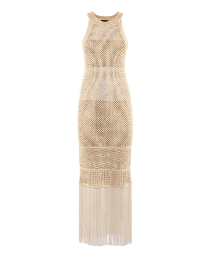 robe-tricot-doree-avec-franges-lurex