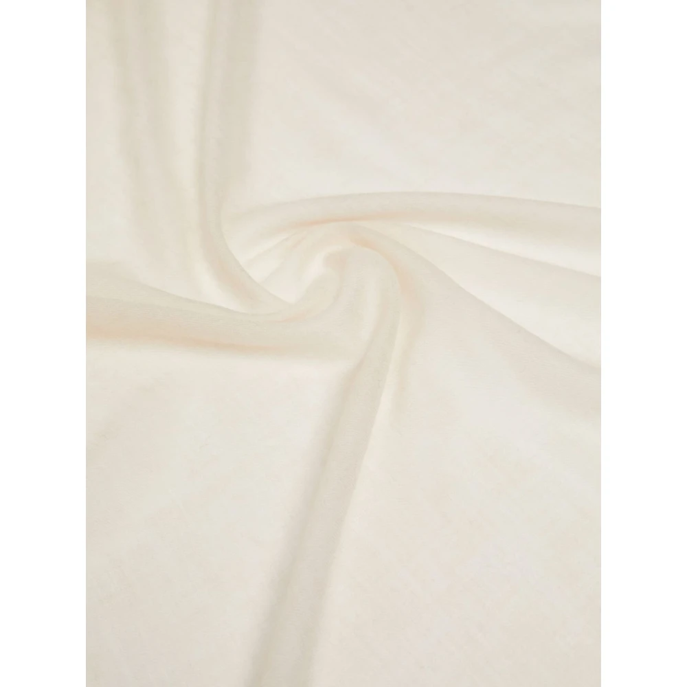Max Mara Weekend Luxe wollen sjaal met vlinder motief Beige Dames