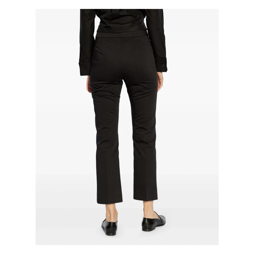 Max Mara Elegante Nero Okra Jurk Black Dames