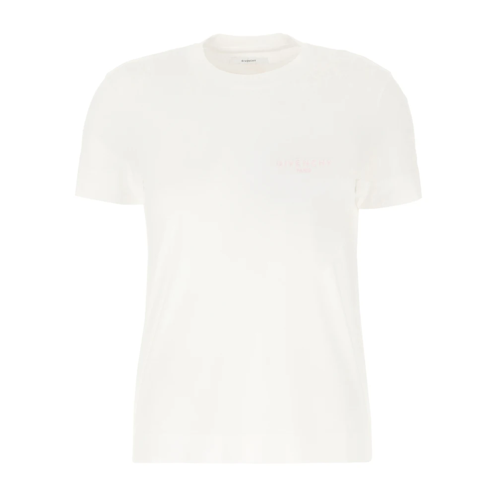 Givenchy White T-Shirts, Female, Xs, Slim T-Shirt