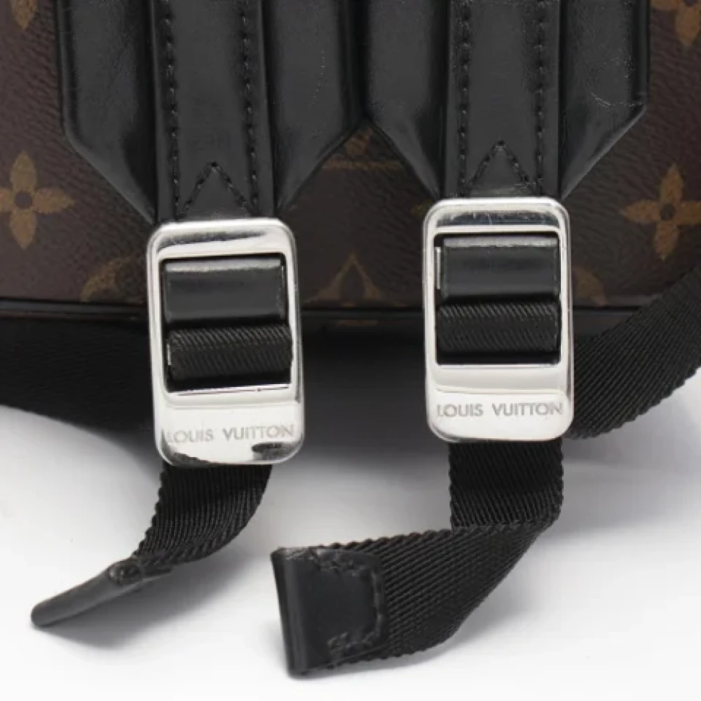 Louis Vuitton Vintage Pre-owned Canvas backpacks Brown Heren