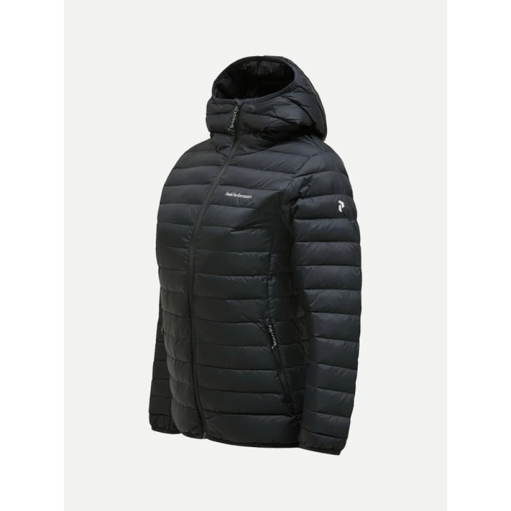 Peak Performance Capuchon Donsjas Voering Black Dames
