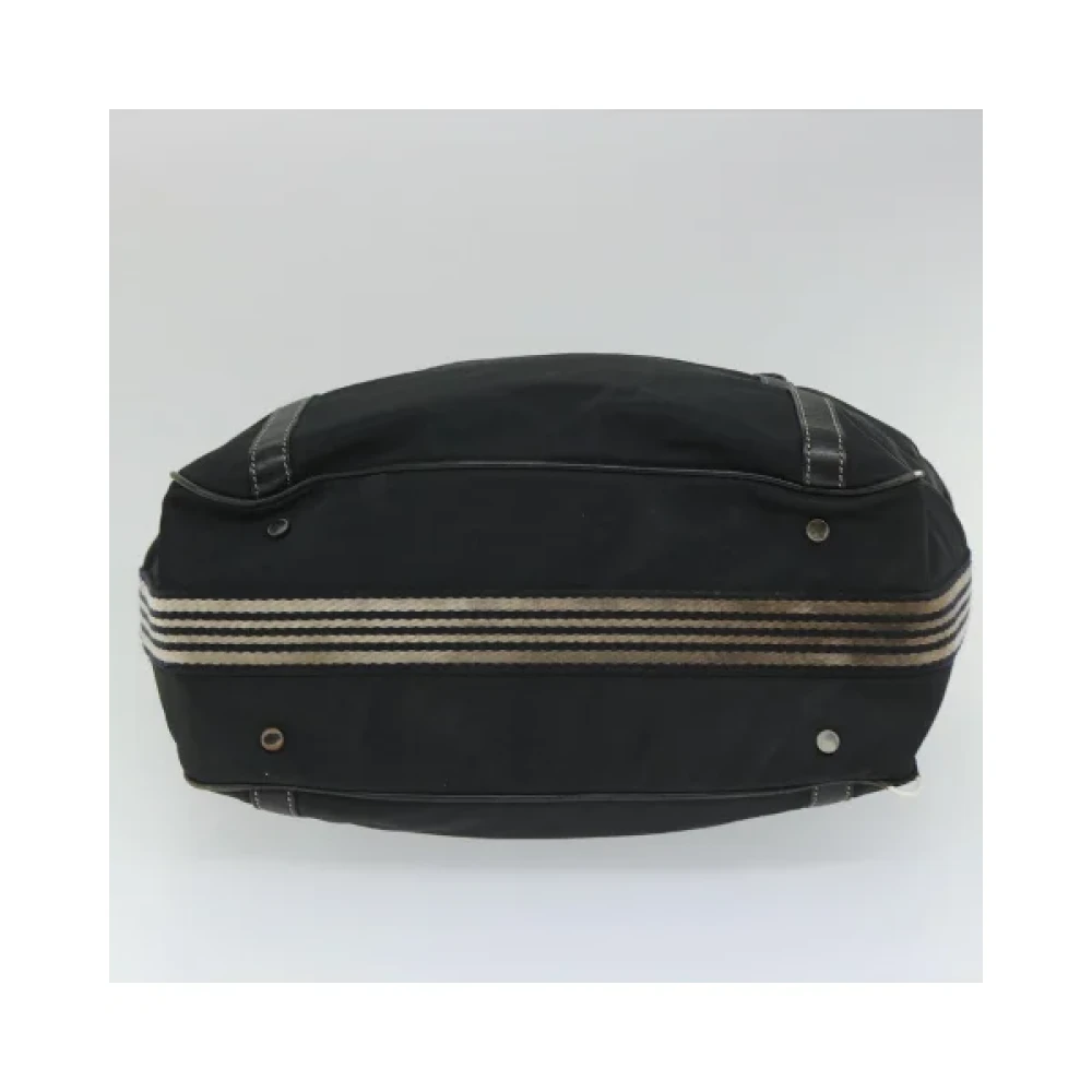 Burberry Vintage Pre-owned Nylon handbags Black Dames