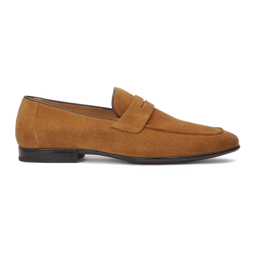 Kazar Brun mocka loafers Brown, Herr