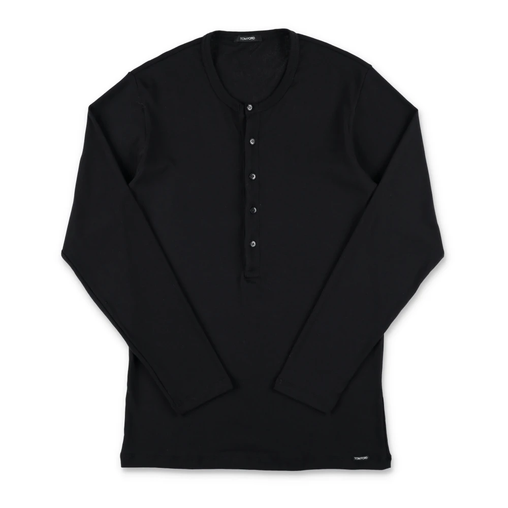 Tom Ford Serafino Ondergoed T-Shirt Black Heren