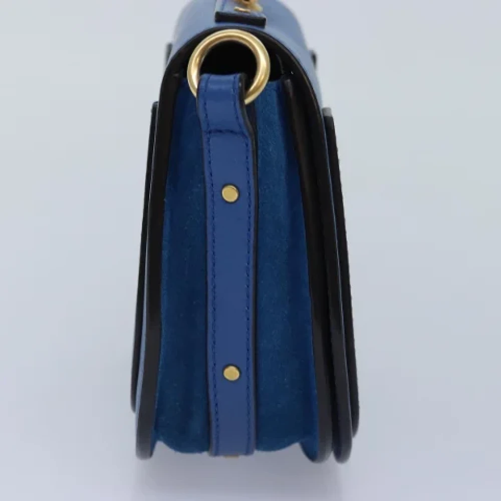 Chloé Pre-owned Leather handbags Blue Dames