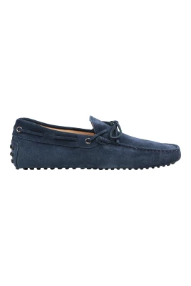 Marinblå Mocka Sneakers