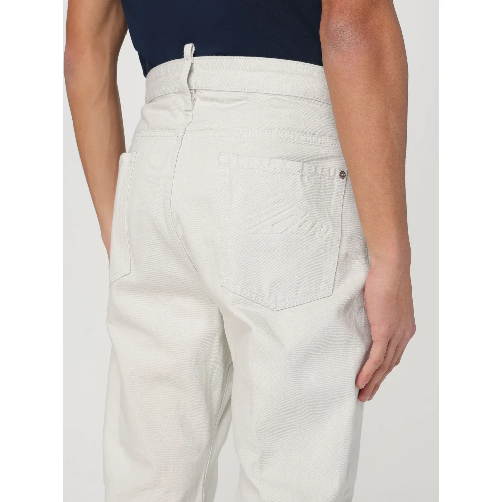 Dsquared2 Icon Ice London Bro Jean Broek White Heren