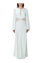 robe-midi-verte-avec-plis