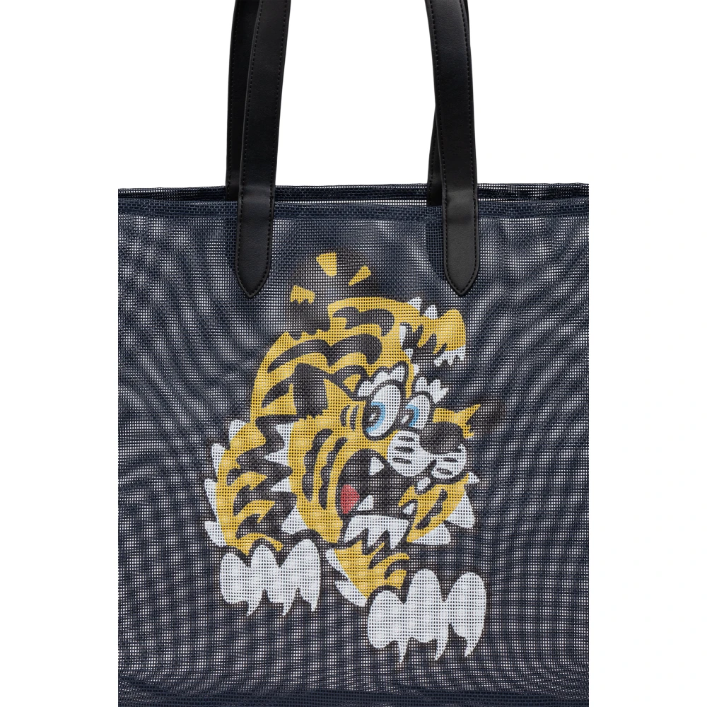 Kenzo Transparante shopper tas Blue Dames