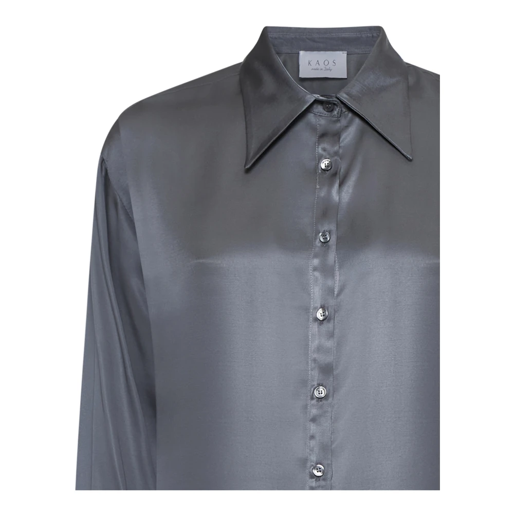 Kaos Grijze Shirt Collectie Gray Dames