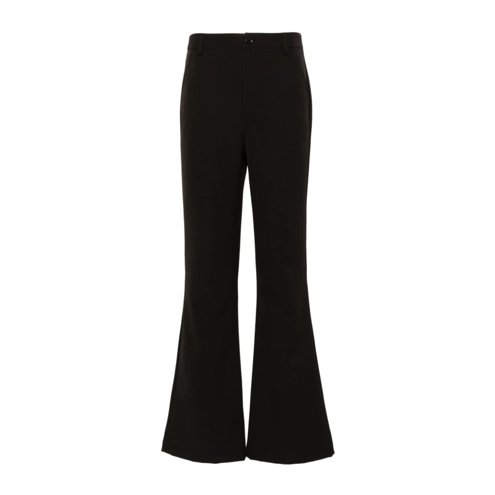 Moschino Klassieke Straight Leg Broek Black Dames