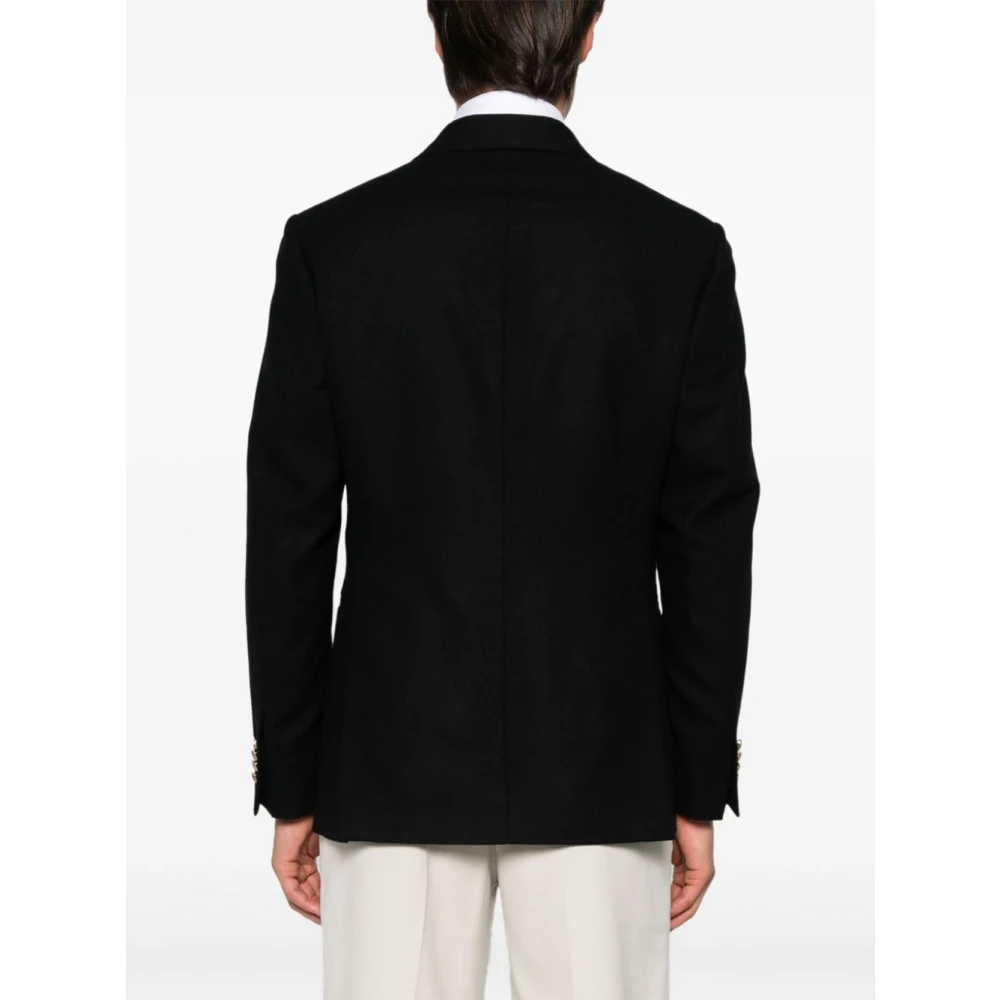 Lardini Zwarte Herenjassen Black Heren