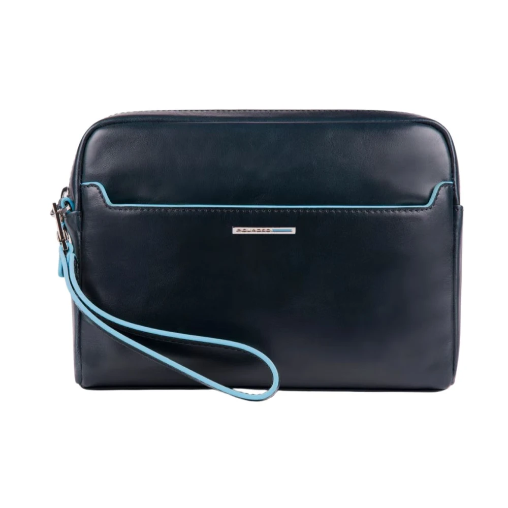 Piquadro Men's Blue Clutch - Bags - One Size - Bags