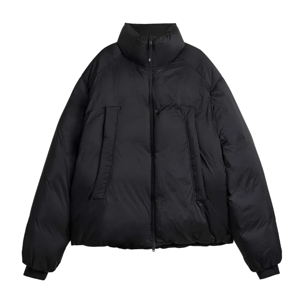 Adidas Men's Black Jackets, L, Y-3 Puffer Jacket